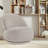 360° Swivel Boucle Barrel Chair-1888647816