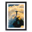 Christ The Redeemer In Brazil Framed Print-56853282-56853283