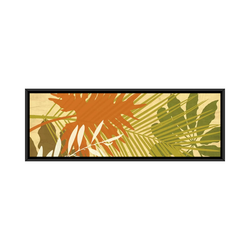 «Fresh I», impression sur toile, H 12 po x l 36 po x P 1,5 po, Toile avec cadre noir