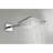 Shower System With Shower Head, Hand Shower, Slide Bar,, Shower Arm, Hose, Valve Trim, And Lever Handles