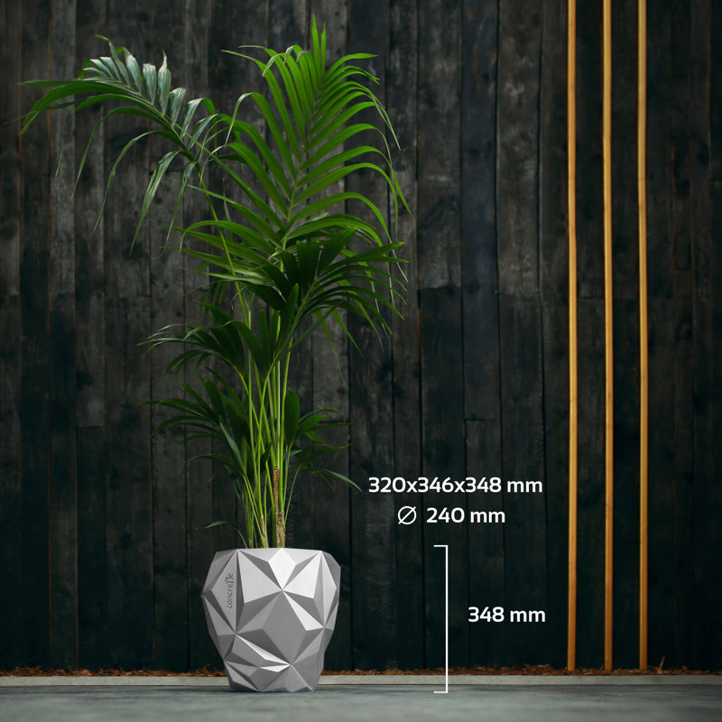 Handmade Planter, Silver