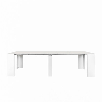Multifunctional extendable console table