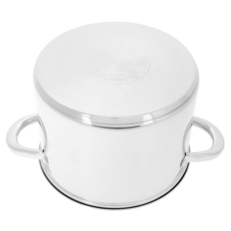 ROYALFORD Stainless Steel Stock Pot, 10 L