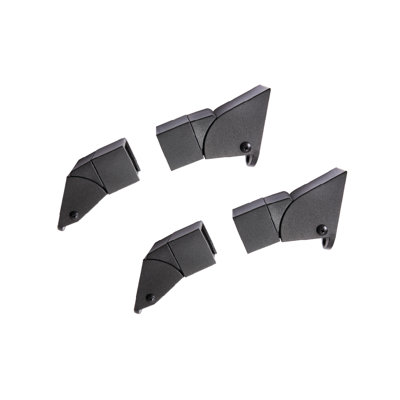 Fe26 1 in. Steel Simplified Stair Bracket