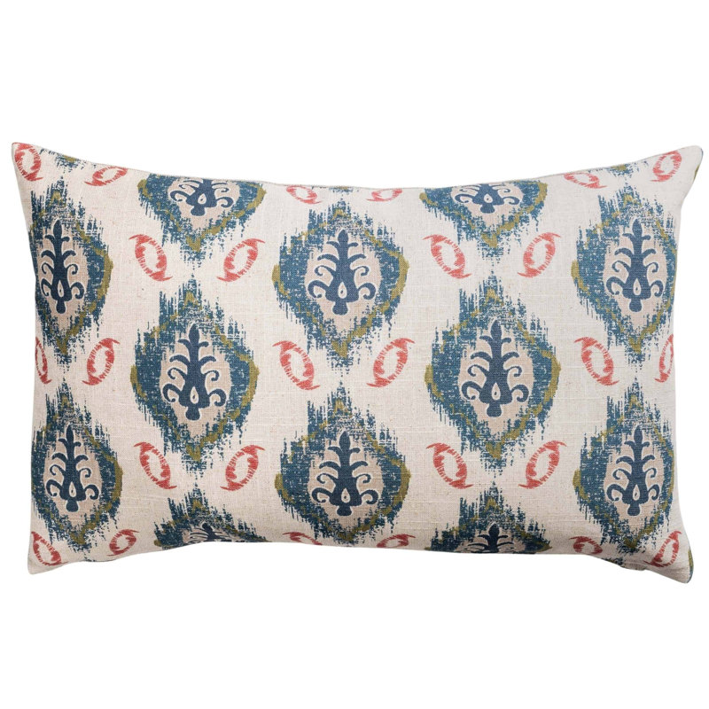 Geometric Cushion, 58x38cm, Feather filled
