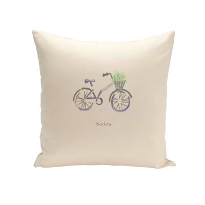 Housse de coussin Bicileta