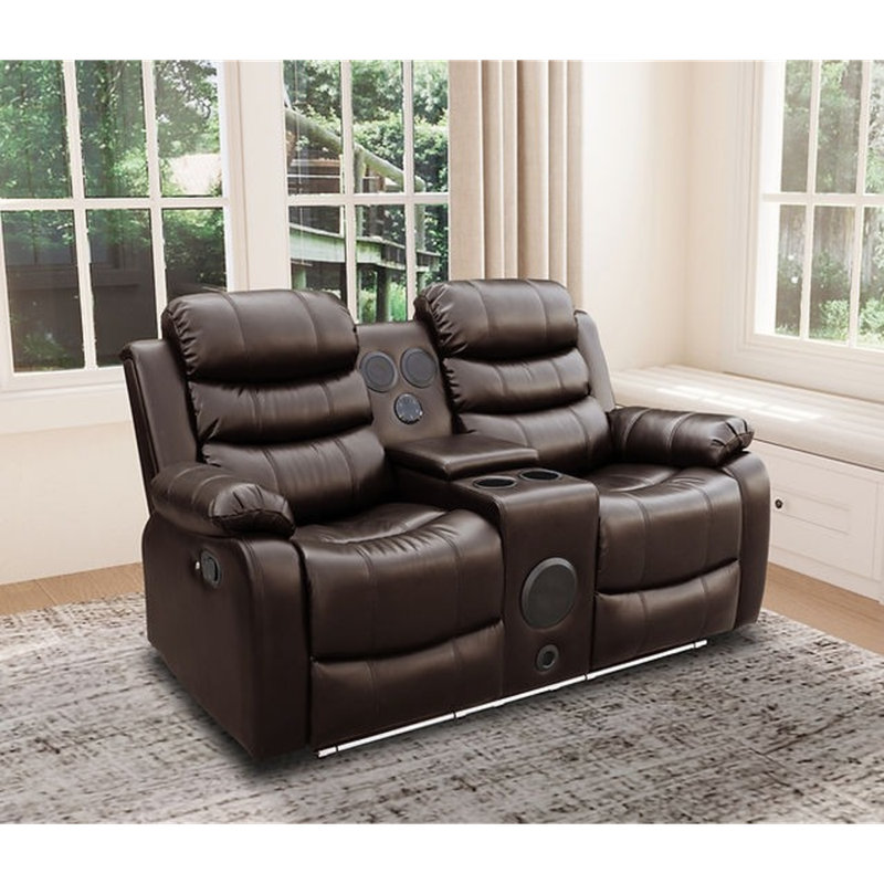Marisol Brown Reclining Sofa & Loveseat, Brown