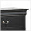 Commode de rangement noire Elegant Traditional