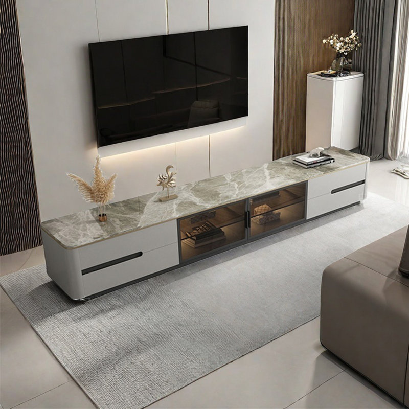 Meuble télé de style italien, 86.6"