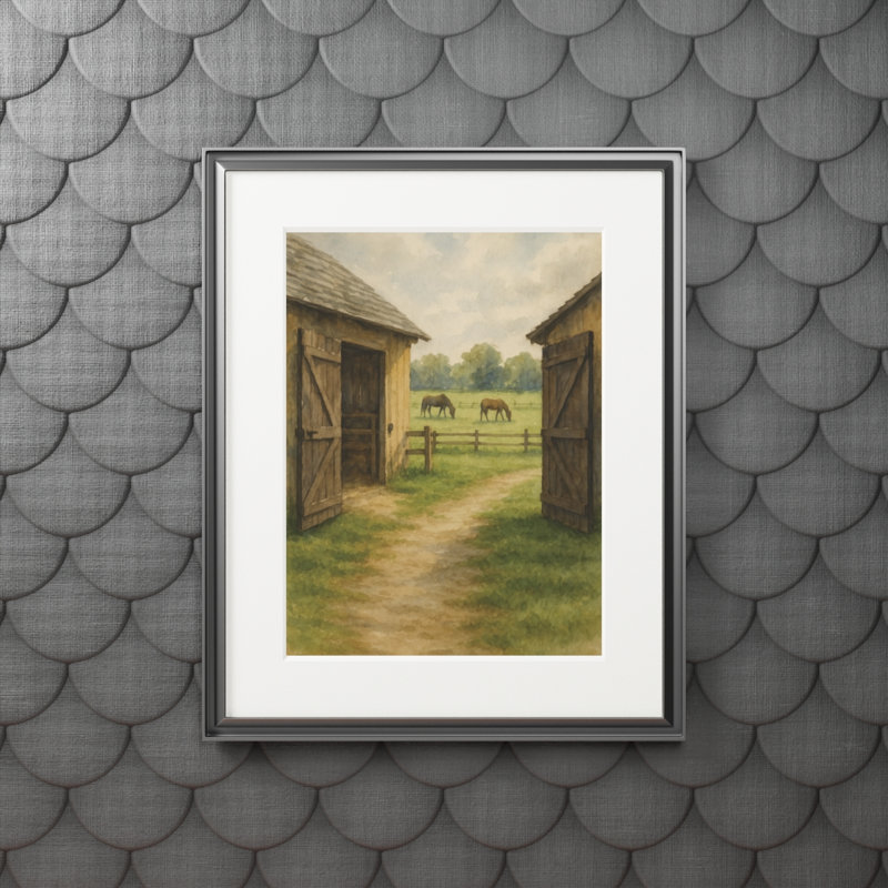 Posters 1 Piece Single Picture Frame Wall Art, 50.8 cm H x 40.64 cm W