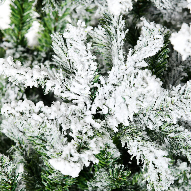 Arbre de Noël artificiel avec pointes enneigées, 8.8'