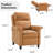 31.1" Wide Classic Premium Breathable Faux Leather Push Back Recliner-1675517398