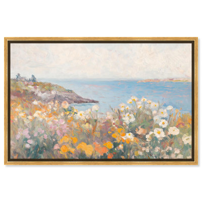 Impression sur toile «Seaside Garden» par Art Remedy