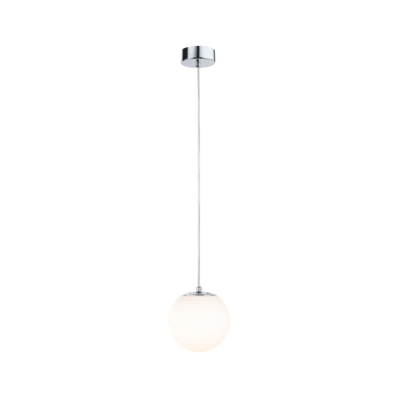 1 - Light LED Pendant, Chrome