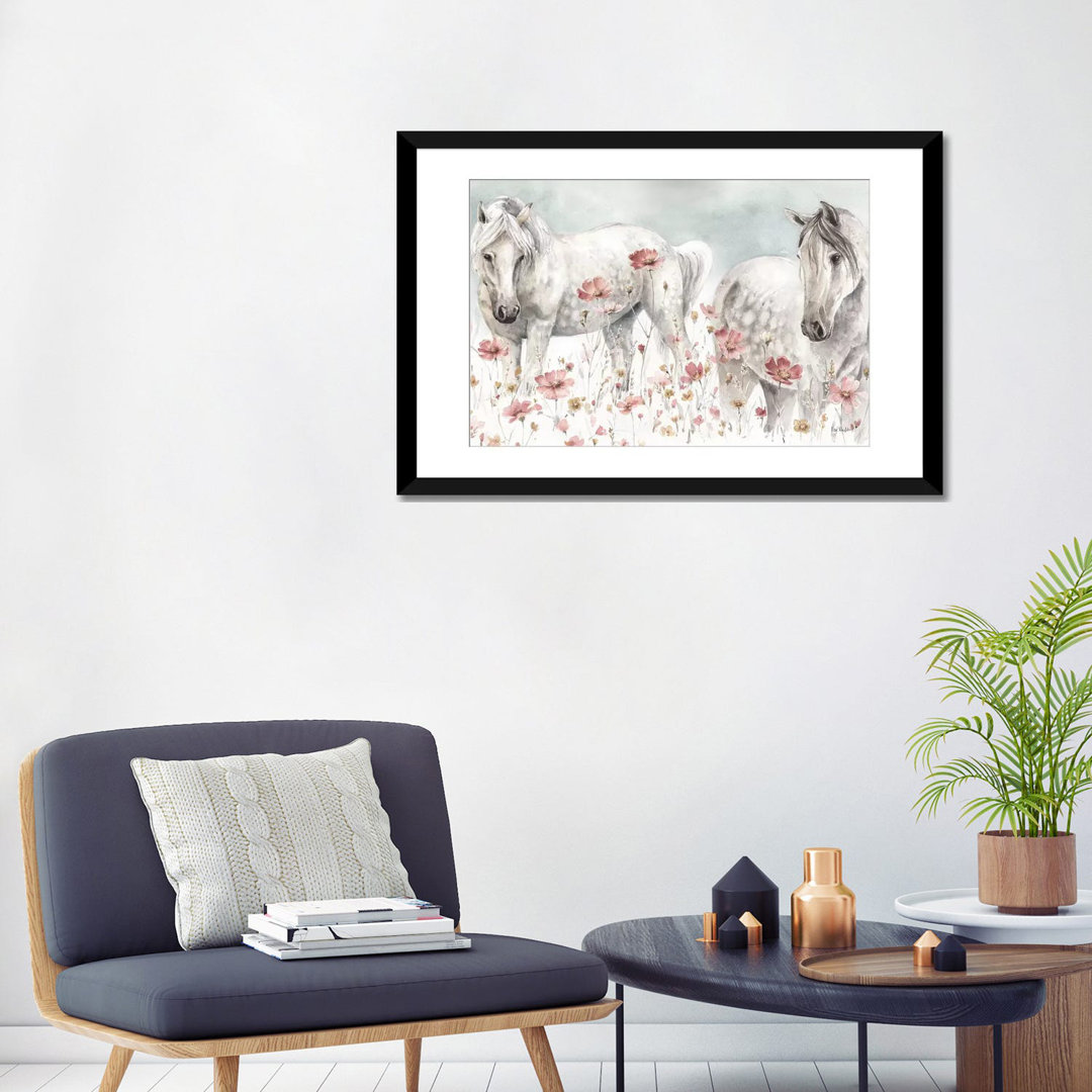 " Wild Horses III " by Lisa Audit East Urban Home Mat 