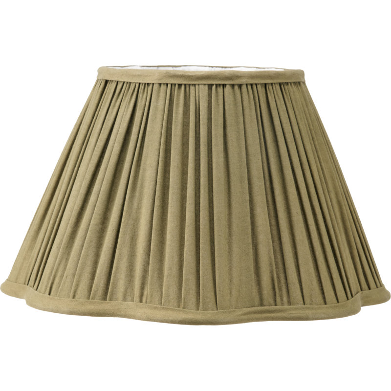 Cotton Empire Lamp Shade ( Uno ), 18" H x 30" W x 30" D, Green