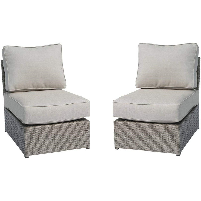 Fauteuil d'appoint d'extérieur 2 pièces