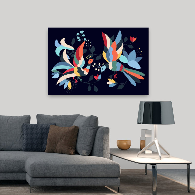 Art contemporain, art contemporain abstrait, H 32 po x l 48 po