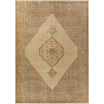 Zahra Wool Oriental Area Rug