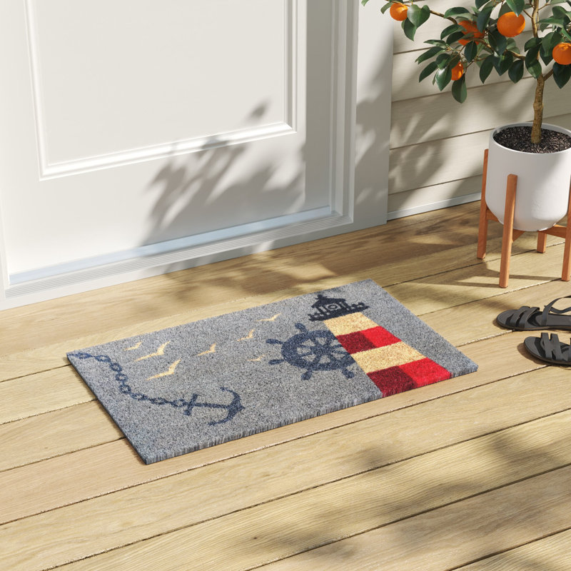 Tapis antidérapant pour porte d'intérieur et d'extérieur 30 po x 18 po Nupur