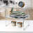 Sorbus 2 Tier Foldable and Stackable Storage Shelf Organizer Stand and Rack