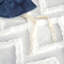 Housse de couette 3 pièces, coton avec capitonnage en chenille, touche délicate, motif, atmosphère lavable à la machine, imprimé-120218535-120218538