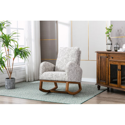 Chaise berçante de salon