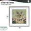 «Spring Abloom Rabbit», reproduction sous verre encadrée, design par Sara G. Designs-109965448-109965450
