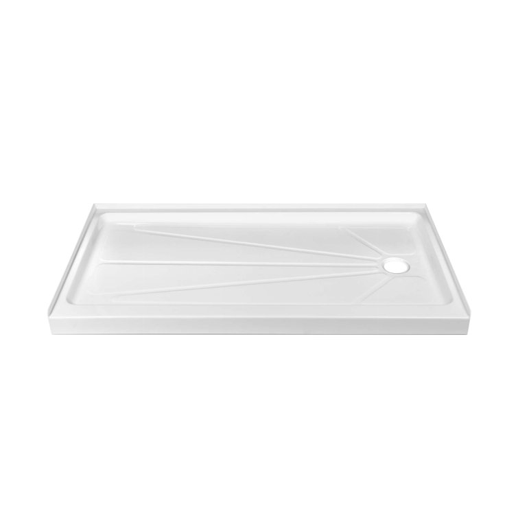 ABC6032R/1-W 60'' W 32'' D Rectangular Single Threshold Shower Base