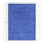 Tapis rectangulaire bleu marine en polyester tissé à la machine Shriram-765677949