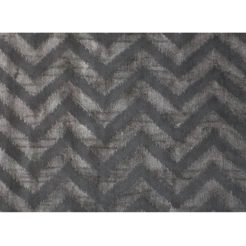 Hand Knotted Area Rug in Soho, Rectangle 6' x 9'