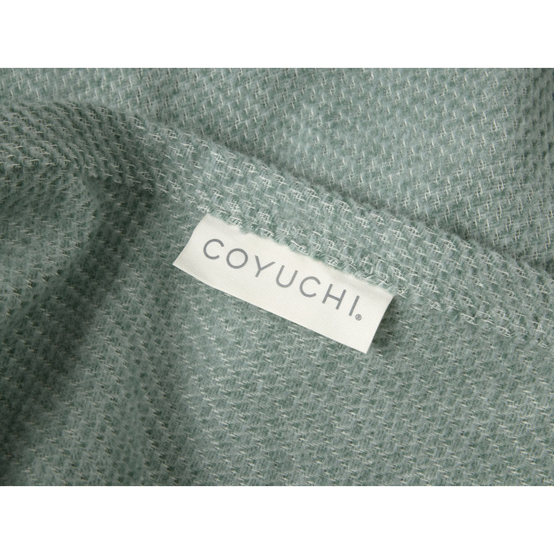 Sequoia Hand Woven Blanket, Fern, Full/Queen