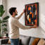 Suspended Geometry Geometric - Framed Print-976039393-976039395