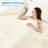Cooling Bedding Sets, 108x90 Nylon Comforter, Modern Ivory, Home Use