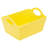 Simplify Plastic Decorative Bin