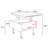 Solid Wood Rectangular Coffee Table-111944046