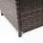 28" Propane Gas Fire Pit Table, 50000 BTU Square Steel Fire Pit With Beautiful Wicker Base For Outside Patio Deck Garden Backyard-Black