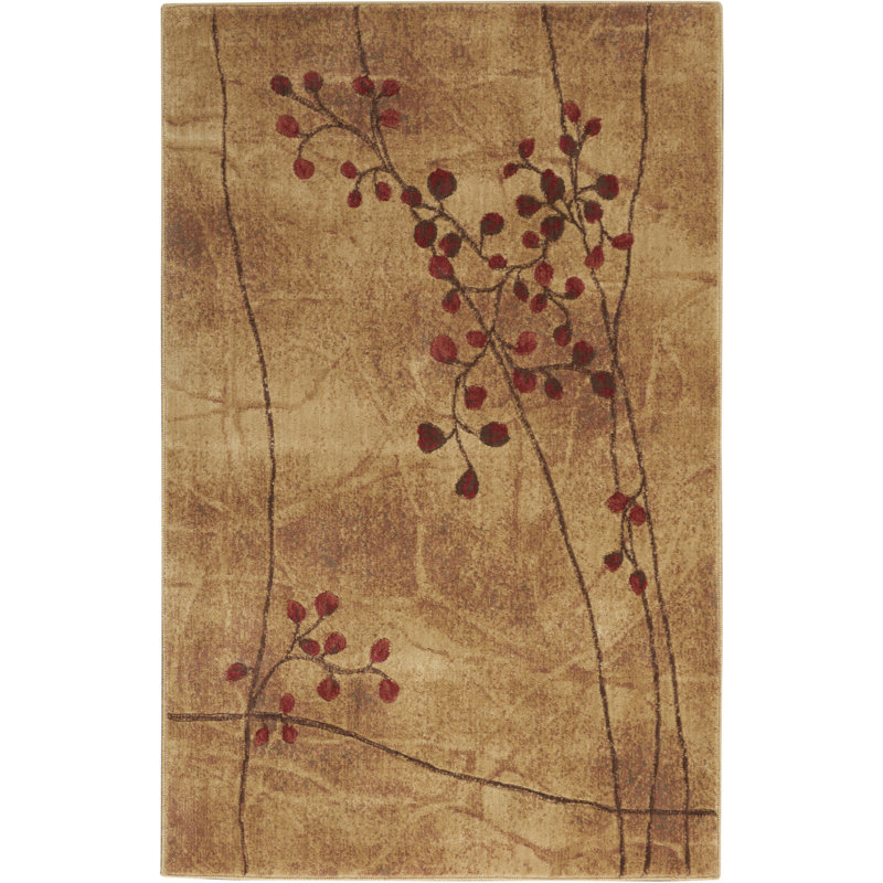 Arnim Floral Indoor Rug, Rectangle 3'6" x 5'6"