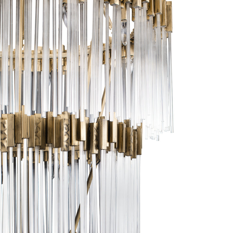 Matrix 30-Light 4-Tier Chandelier - Havana Gold, Havana Gold