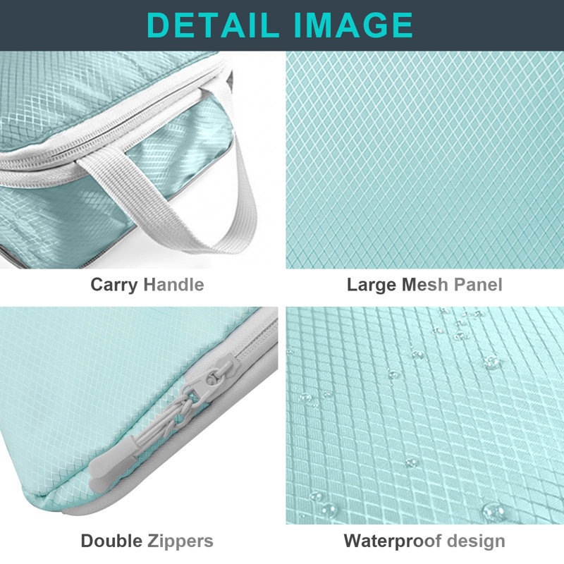 Rebrilliant Fabric Storage Bag, Blue