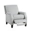 Fauteuil inclinable à dossier poussoir de style transitionnel en chenille de style transitionnel à dossier poussoir-1413691047
