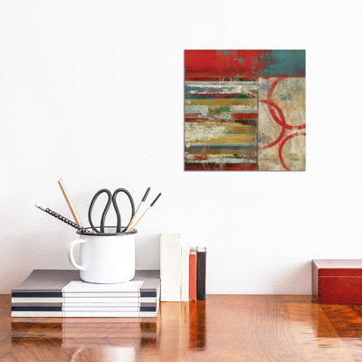 To The Right - Wrapped Canvas Painting