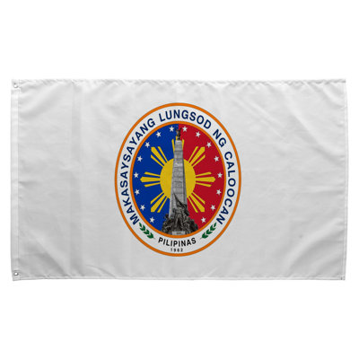 Drapeau de la ville de Caloocan - Drapeau