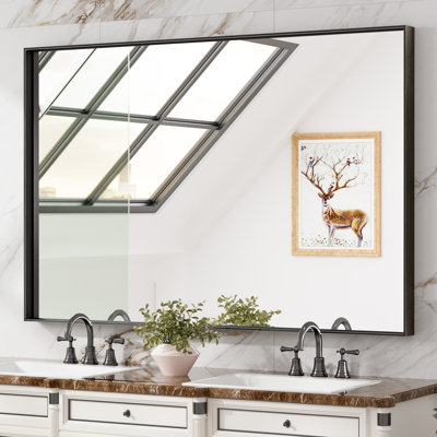 Stemn Framed Bathroom Vanity Mirror Accent Mirror