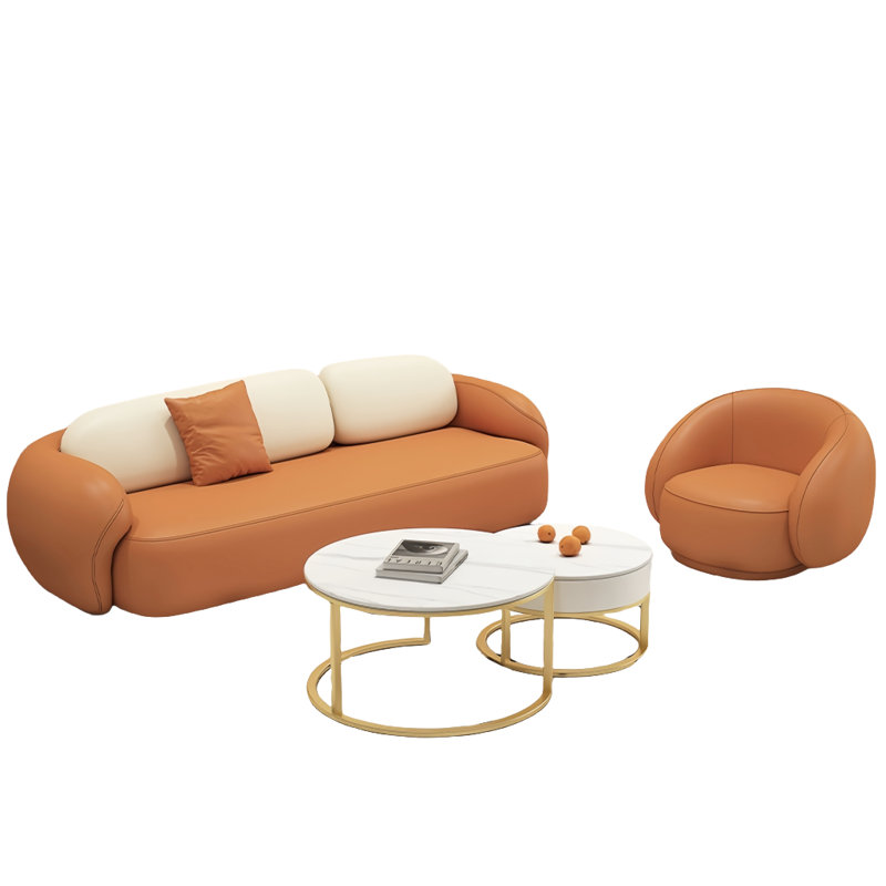 Allijah, Orange/White