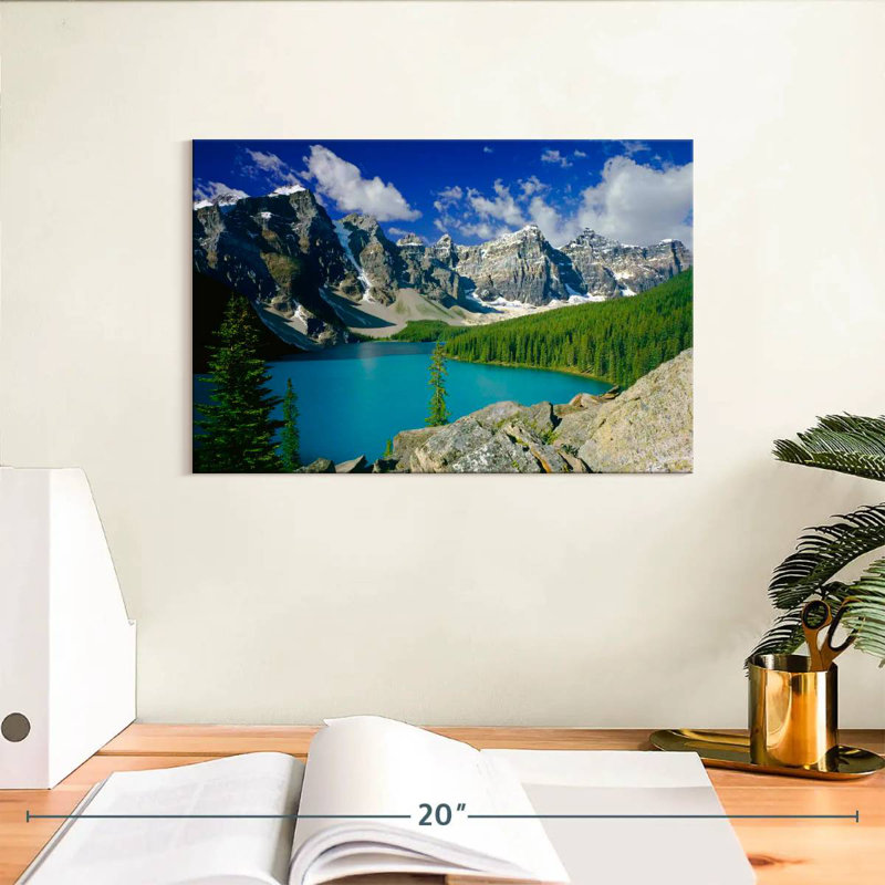 Alvord Enchanting Banff Landscape, H 8 po x l 12 po