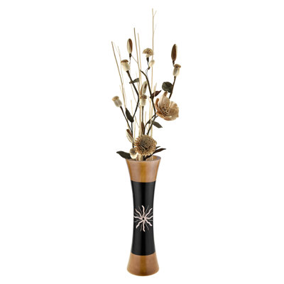 Handmade Wood Table Vase
