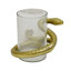 Porte-bougie moderne en métal Snakearound
