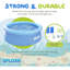 Vinyl Round Inflatable Pool 50cm H x 183cm W x 183cm L