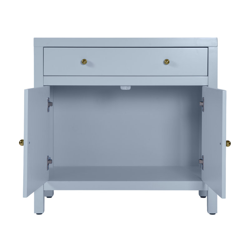 Armoire d'appoint Celine, bleu clair, Bleu clair